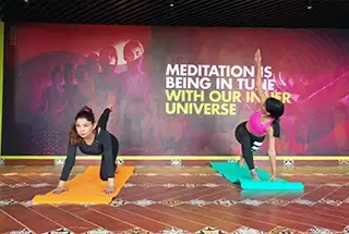 Sai World City Panvel Meditation Area